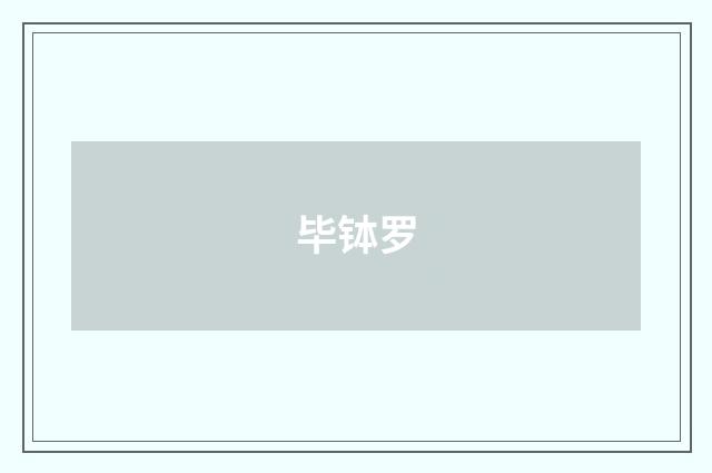 毕钵罗