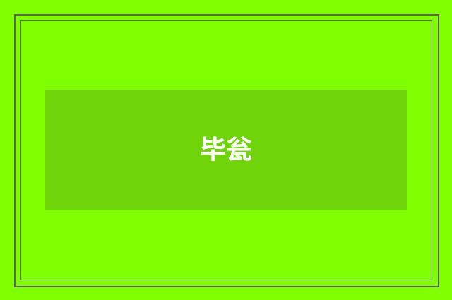毕瓮