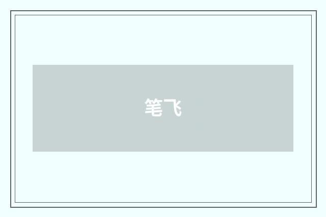 笔飞