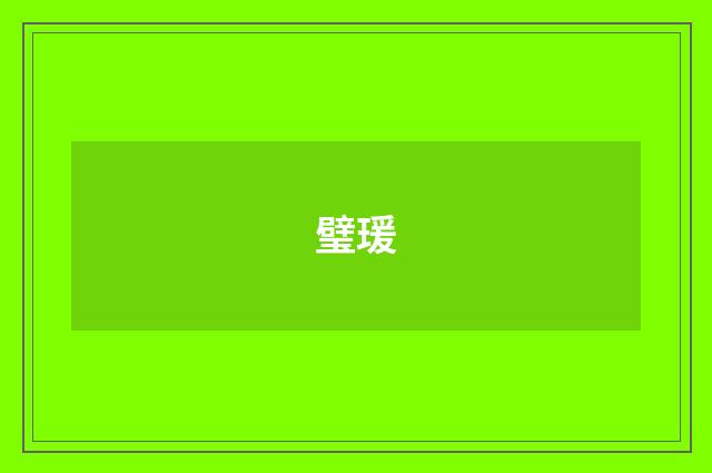 璧瑗