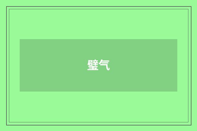 璧气