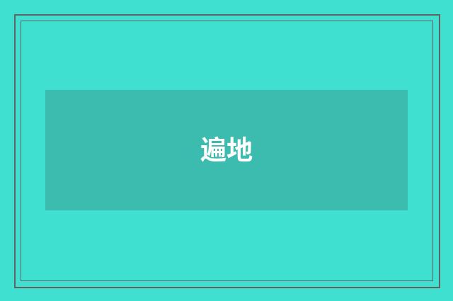 遍地