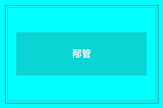 邴管
