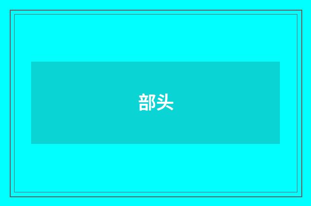 部头