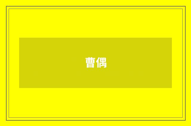 曹偶
