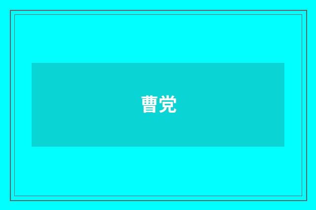 曹党
