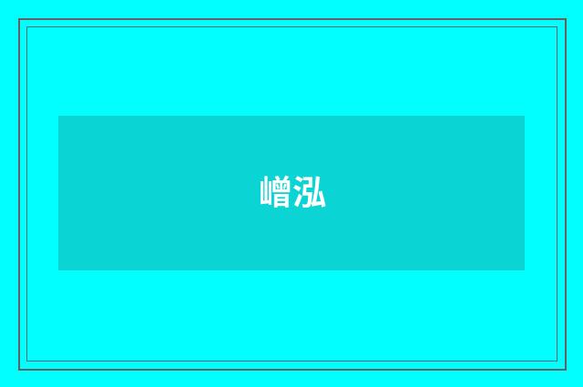 嶒泓