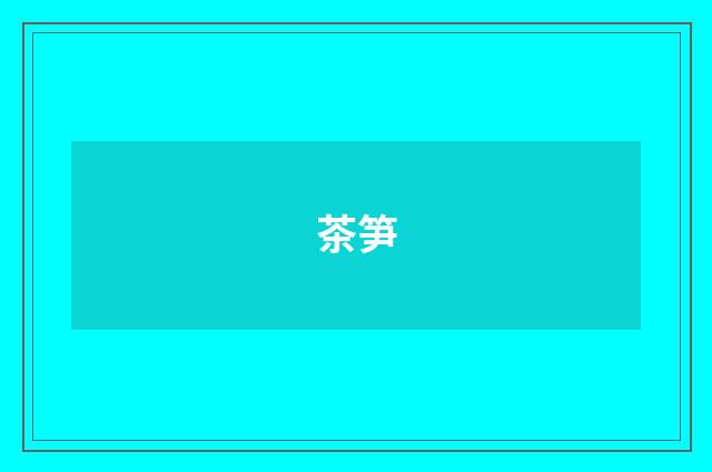 茶笋