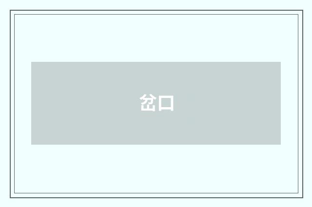 岔口