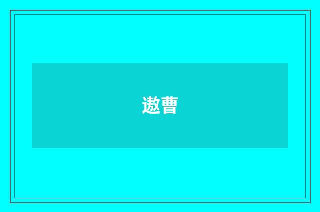 遨曹