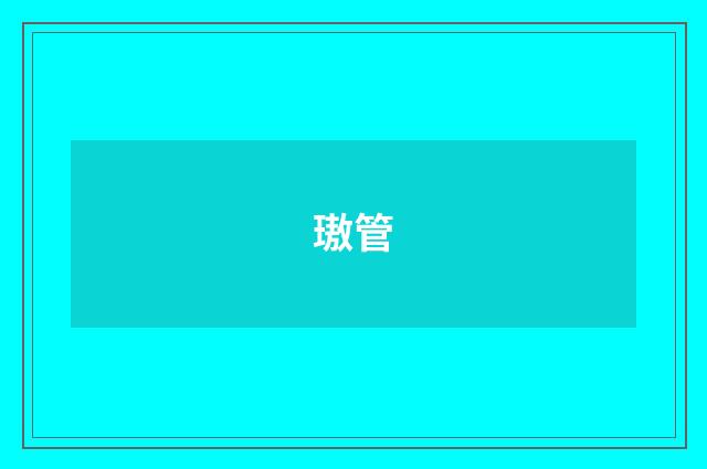 璈管