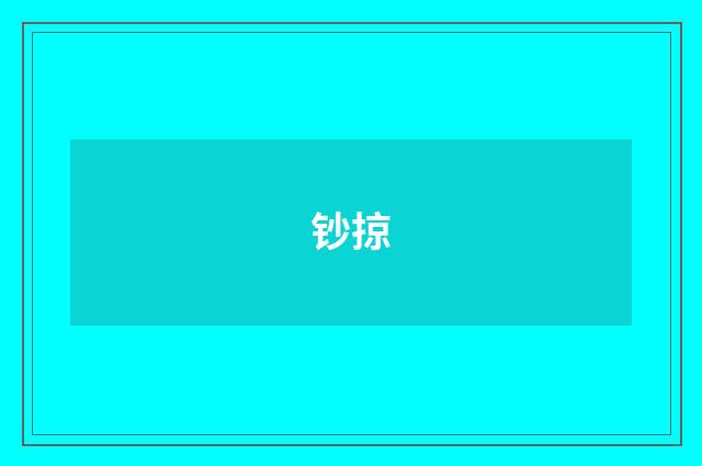 钞掠