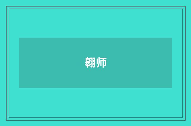 翱师