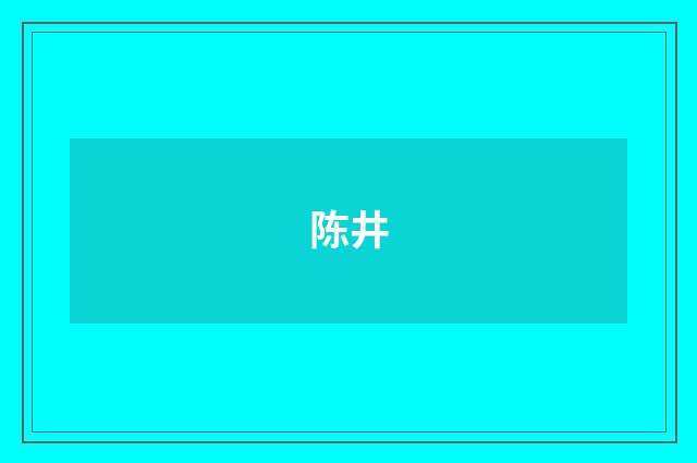 陈井