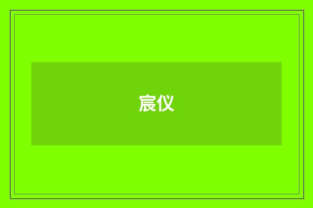 宸仪
