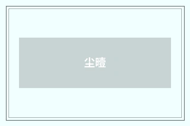 尘曀