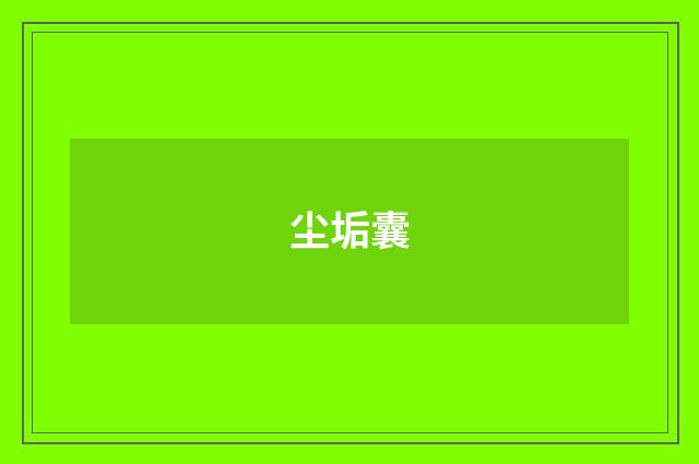 尘垢囊