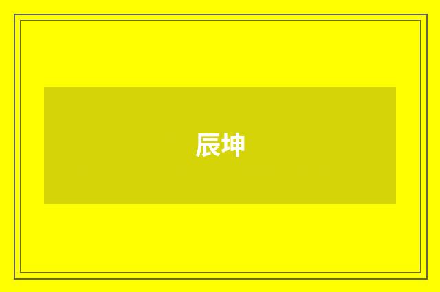 辰坤