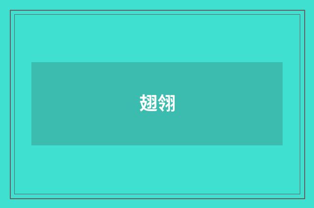 翅翎