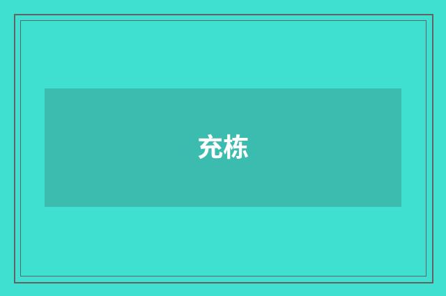 充栋