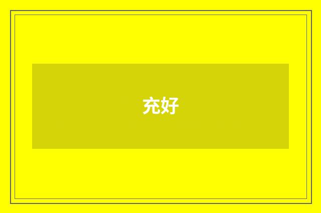 充好