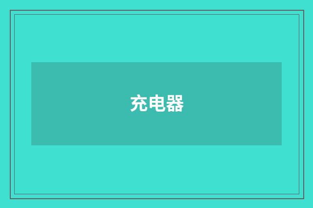 充电器