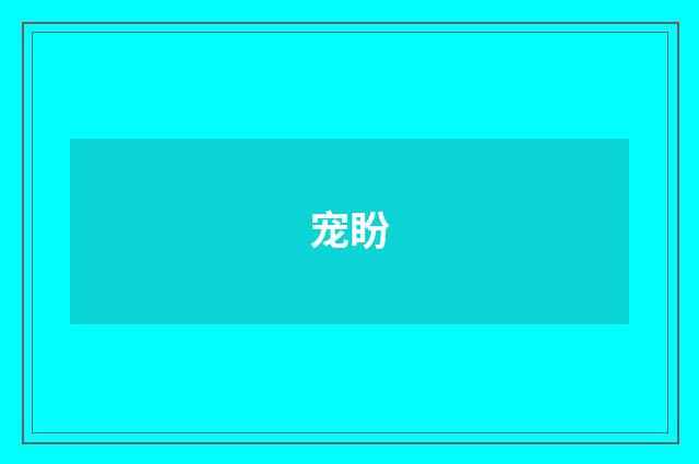 宠盼