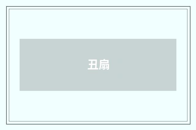 丑扇
