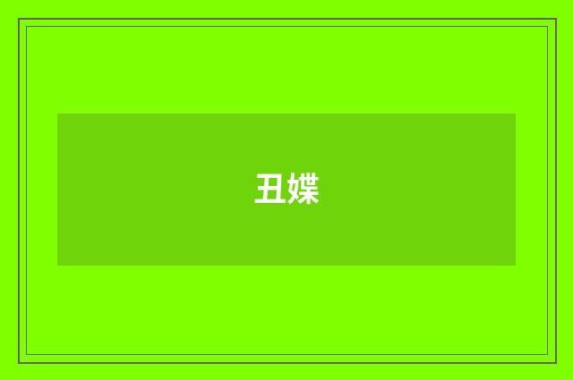 丑媟