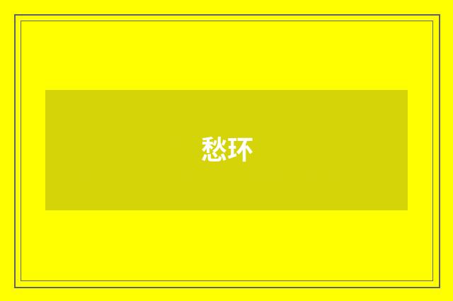 愁环
