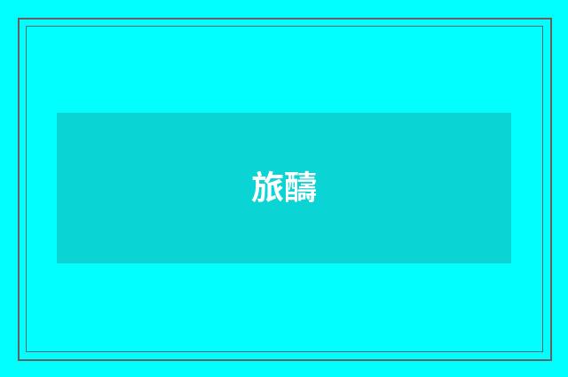 旅醻