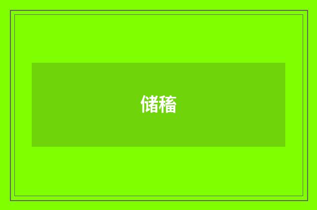 储稸