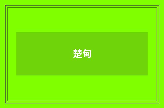 楚甸