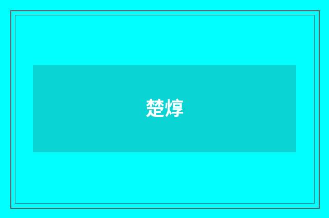 楚焞
