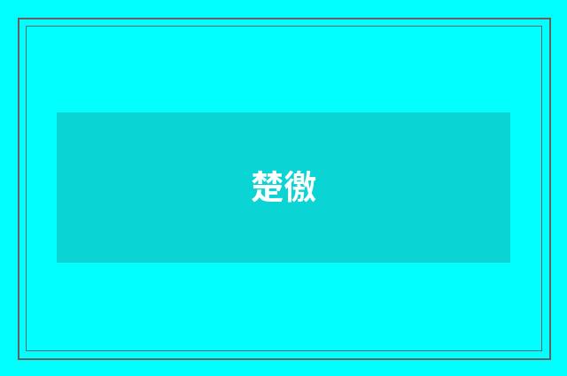 楚徼