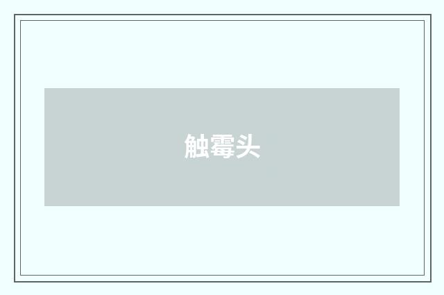 触霉头