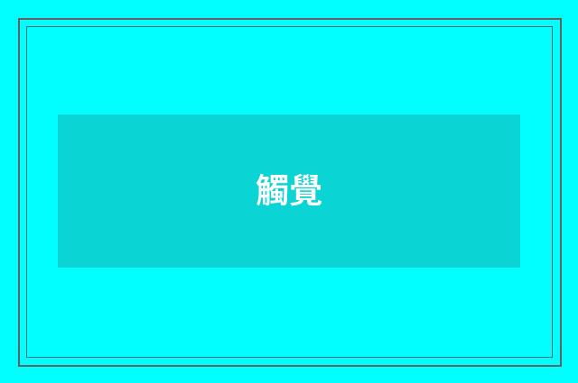 觸覺