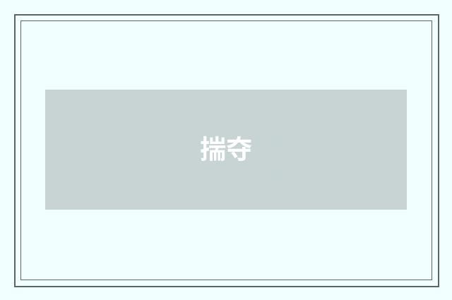 揣夺