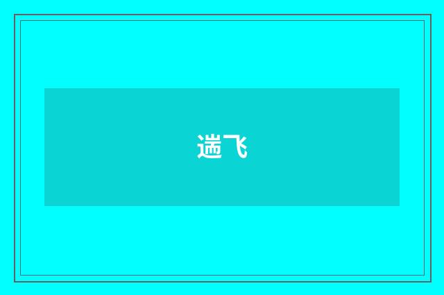 遄飞