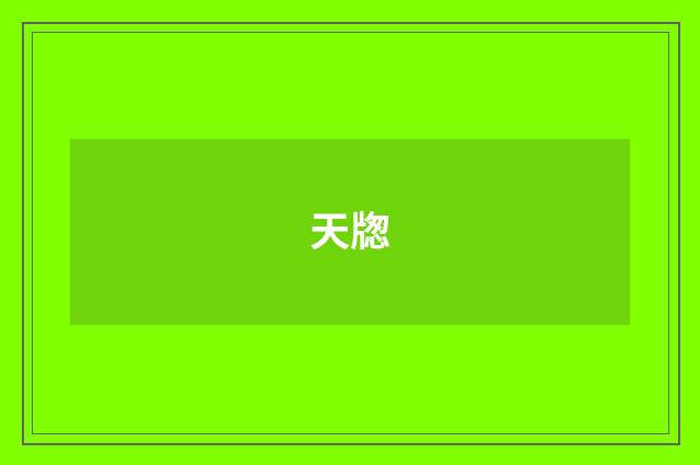 天牎
