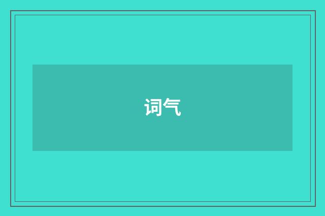 词气