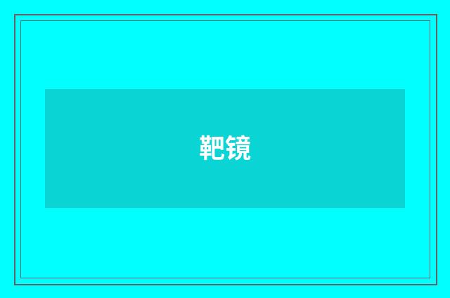 靶镜
