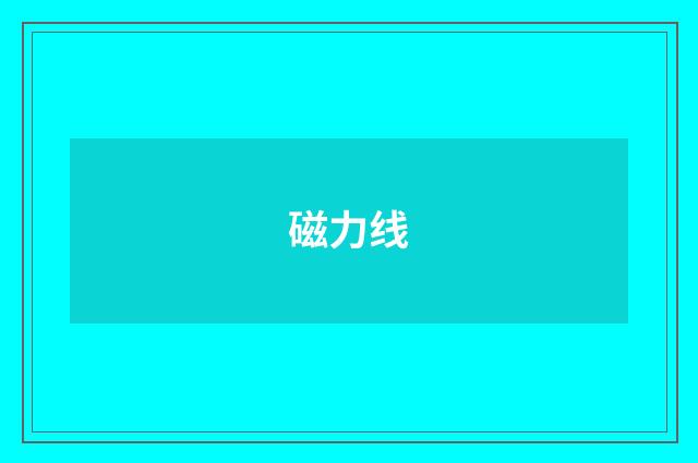磁力线