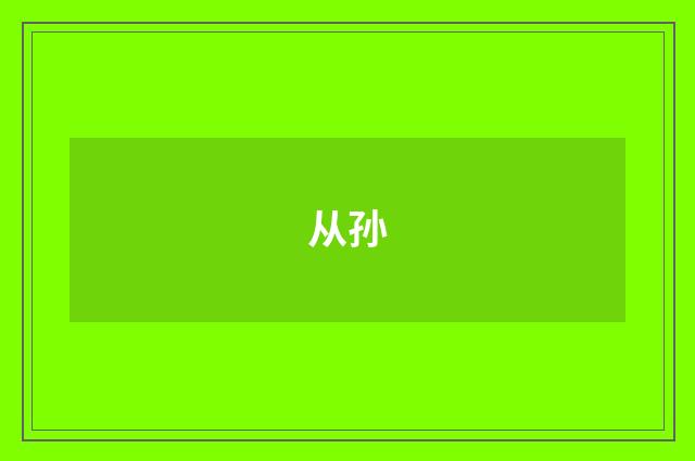 从孙