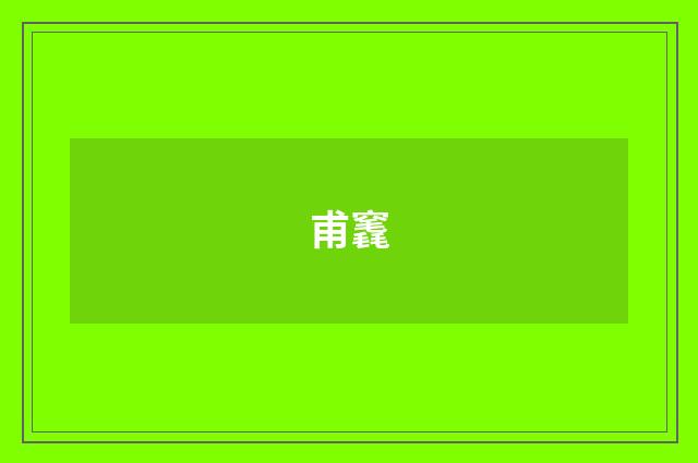 甫竁