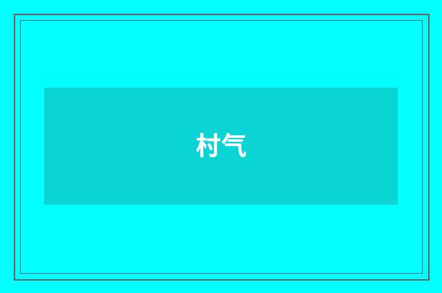 村气