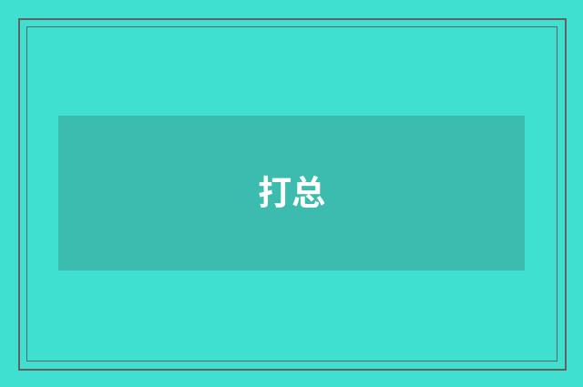 打总