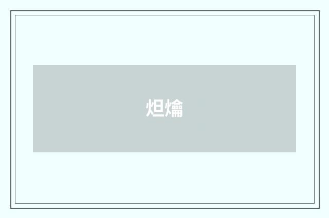 炟爚