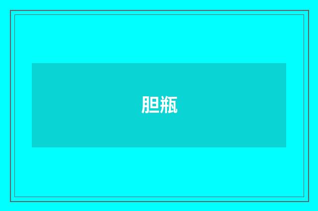 胆瓶