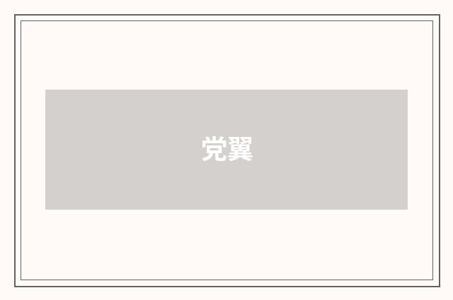 党翼